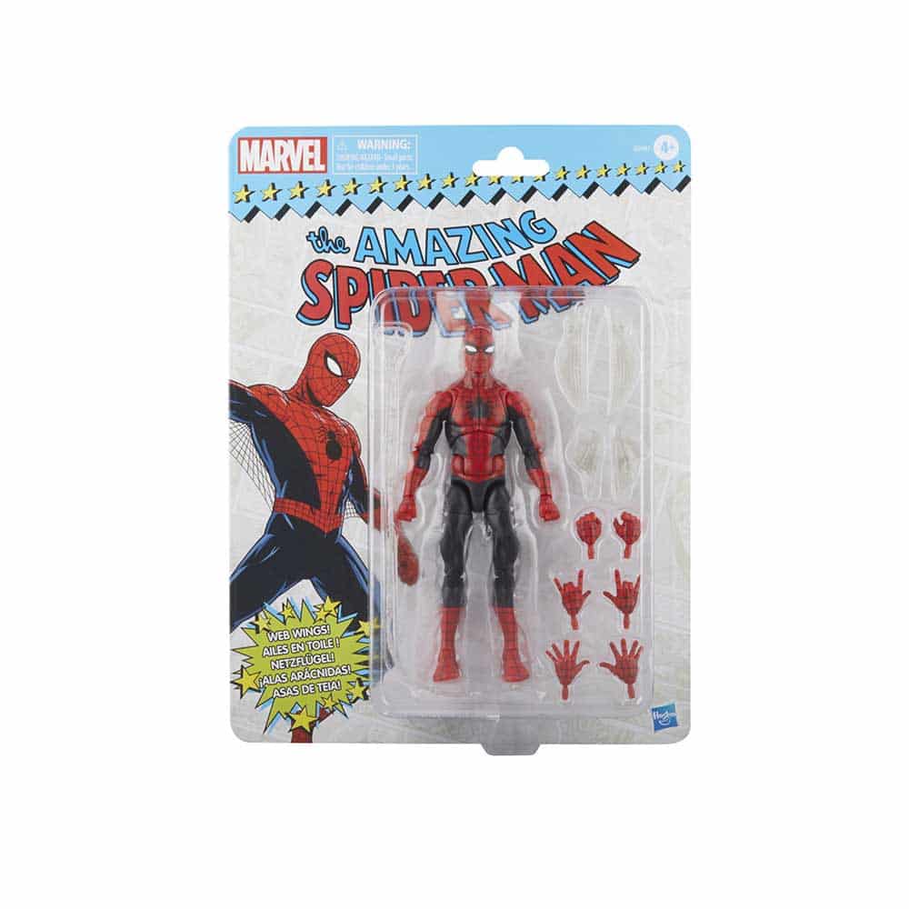 un spiderman vintage para unas marvel legends vintage