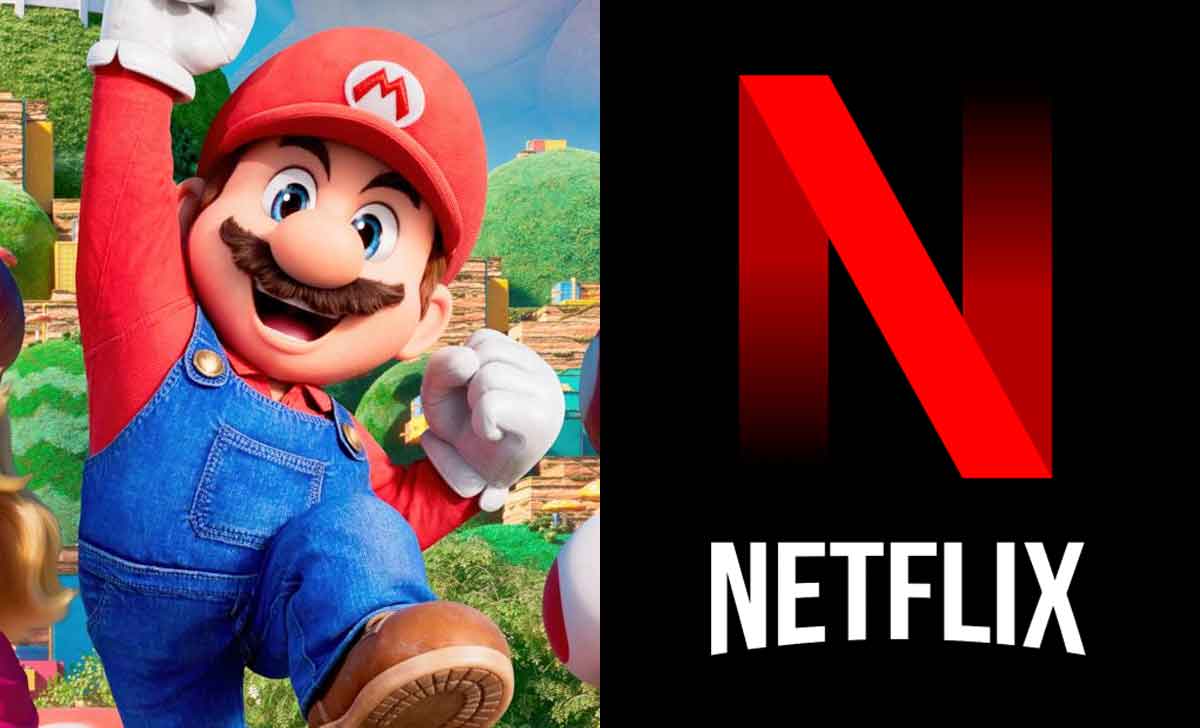 super mario bros en netflix