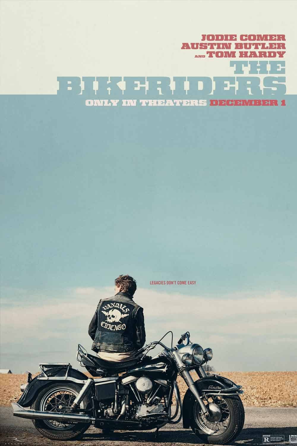 the bikeriders con austin butler y tom hardy