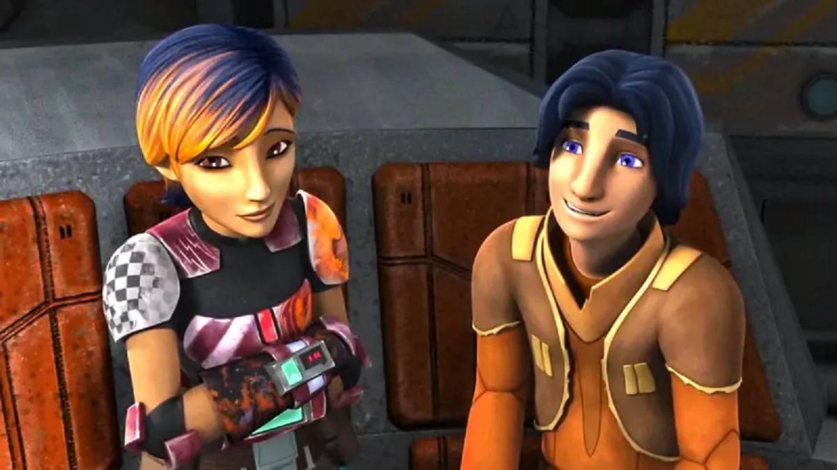 sabine y ezra en star wars rebels según dave filoni