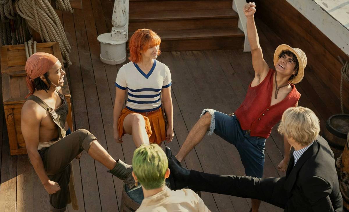 los sombreros de paja en one piece de netflix