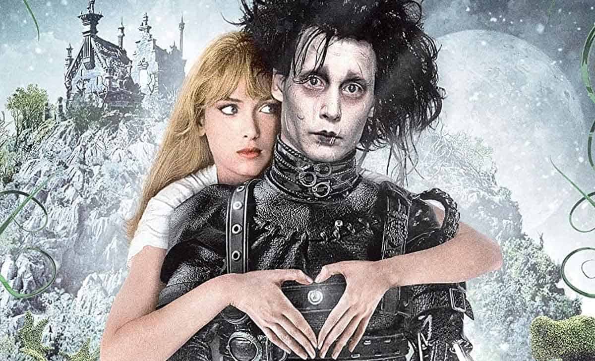 eduardo manostijeras (1990) es una de las mejores películas de tim burton