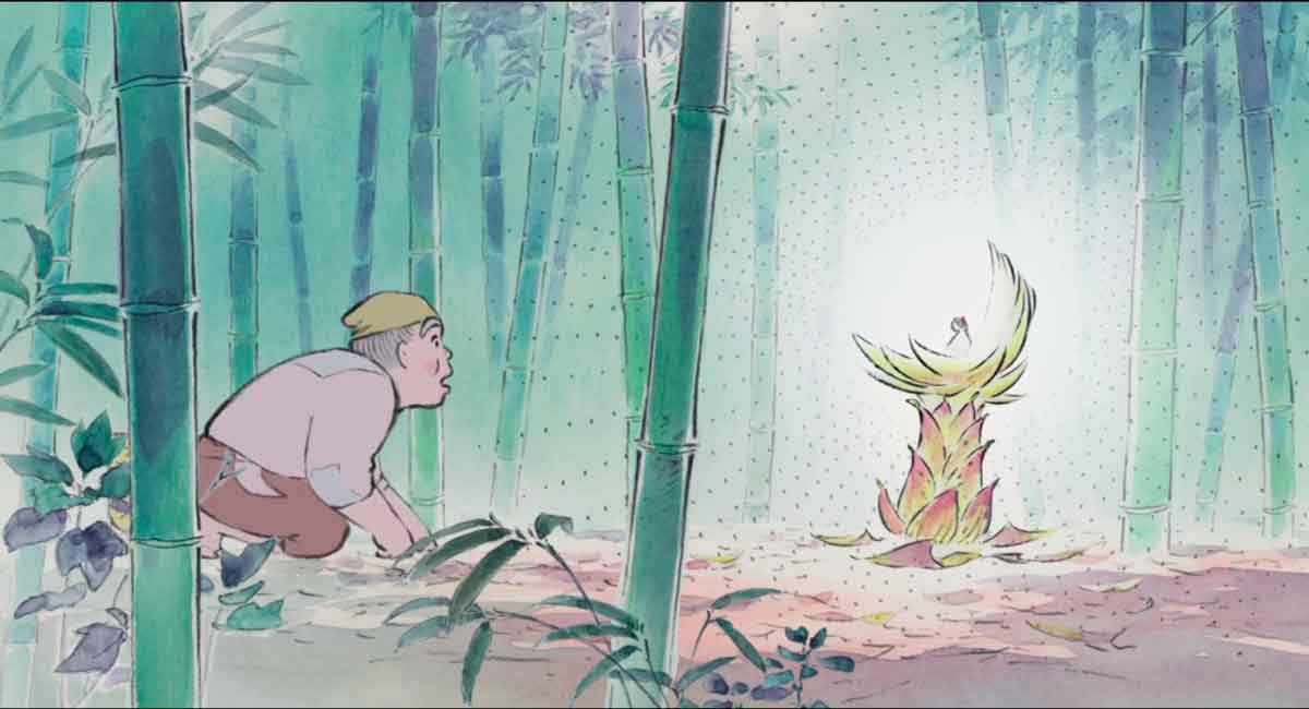 ranking con las mejores películas de anime de todos los tiempos - el cuento de la princesa kaguya