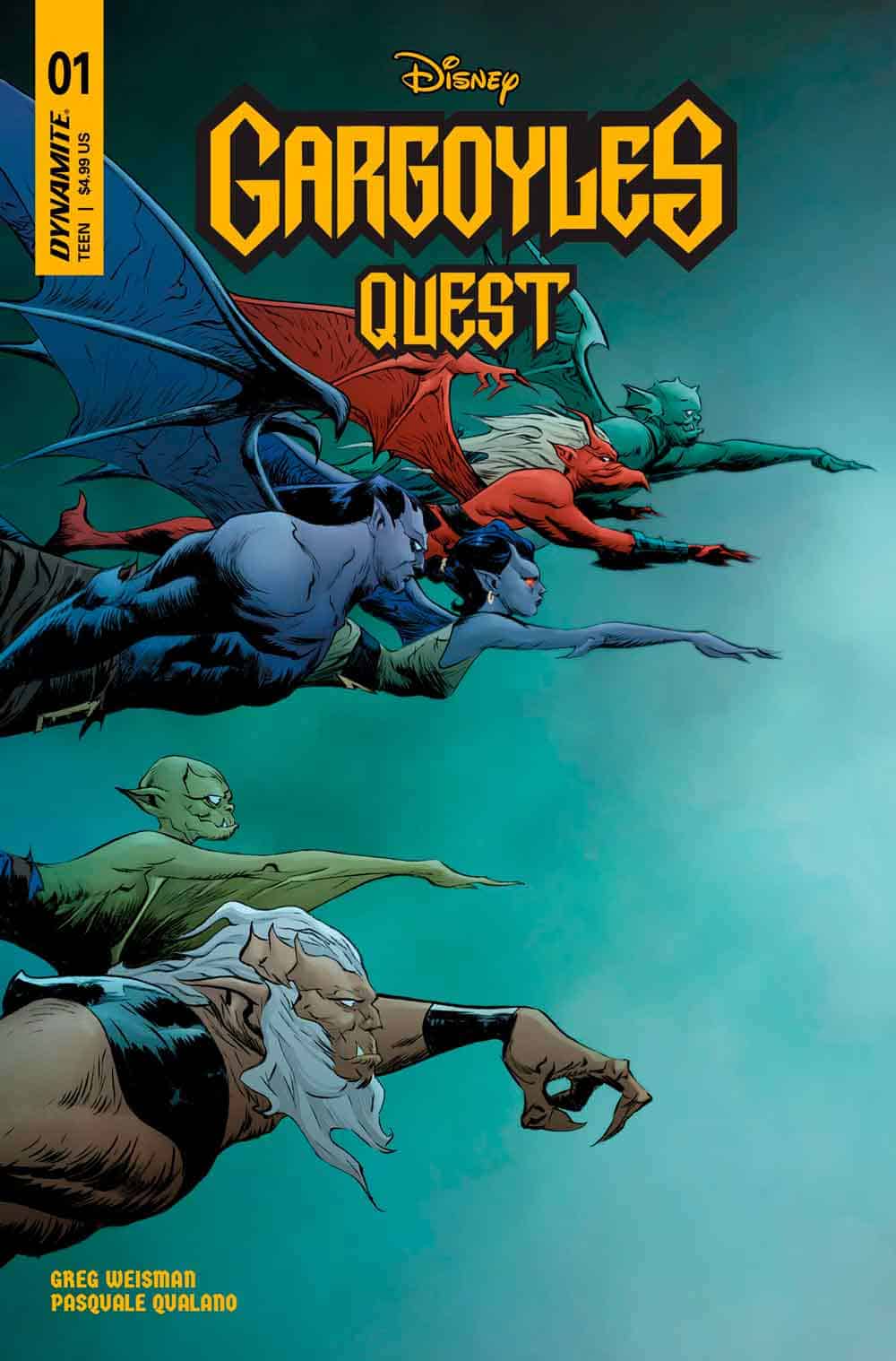 NYCC: Greg Weisman crea un nuevo evento épico en Gargoyles gargoyles quest 01 a crain