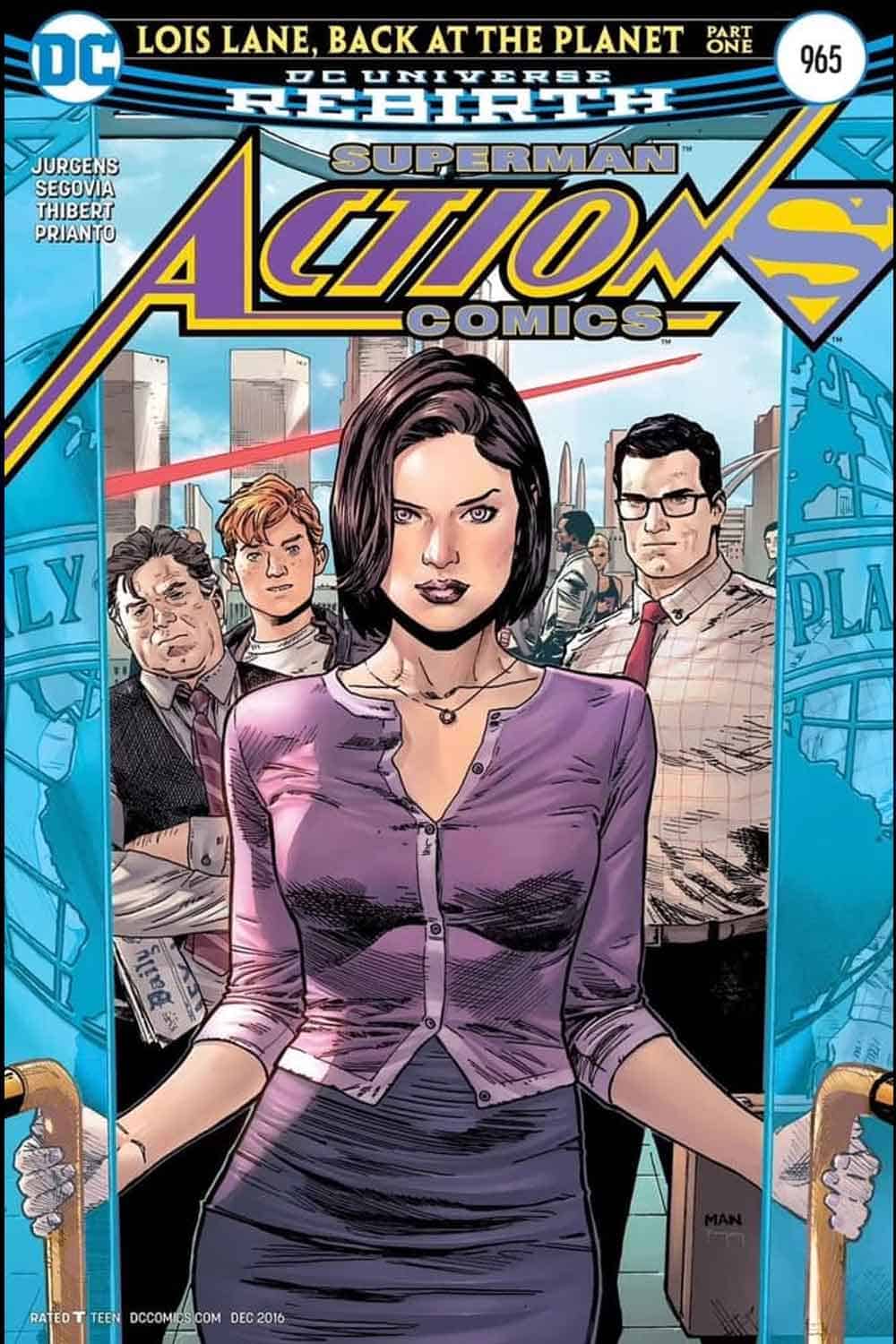 superman: legacy - action comics #965