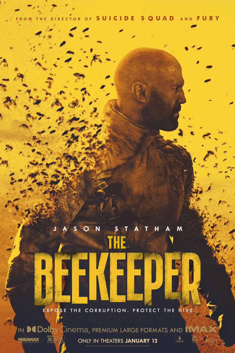 the beekeeper con jason statham!