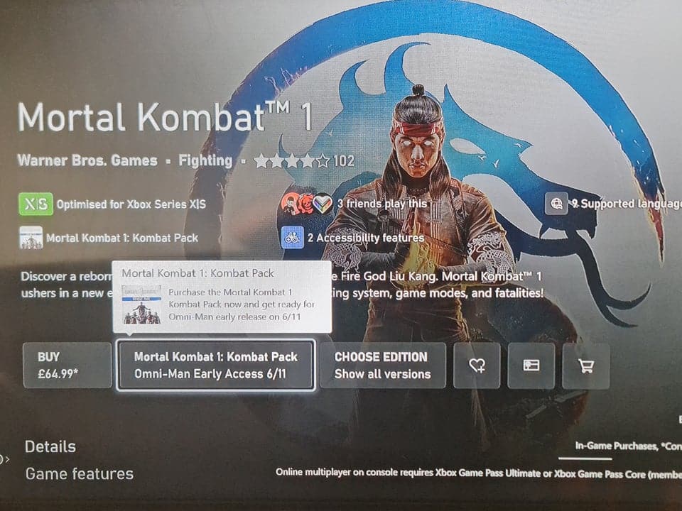 Fecha del acceso anticipado de Mortal Kombat 1: Kombat Pack Omni-man mortal kombat 1: kombat pack