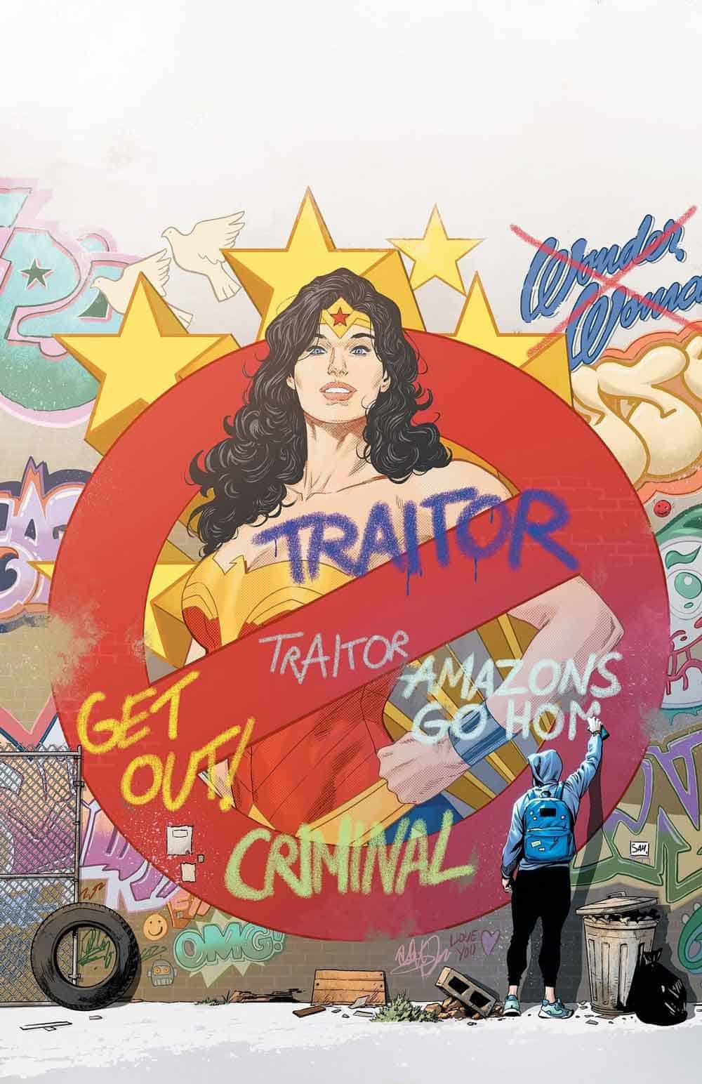 wonder woman villana dc comics