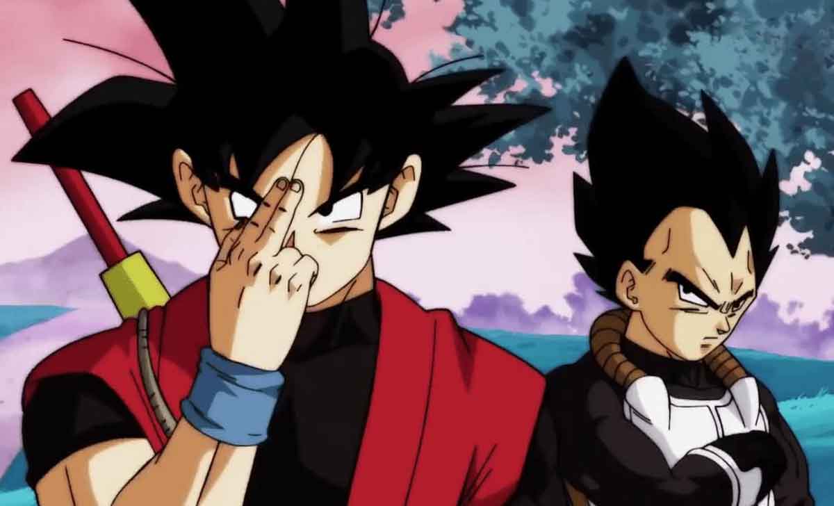 goku y vegeta en dragon ball heroes