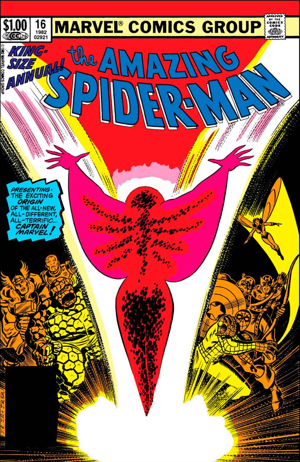the amazing spider-man annual 16