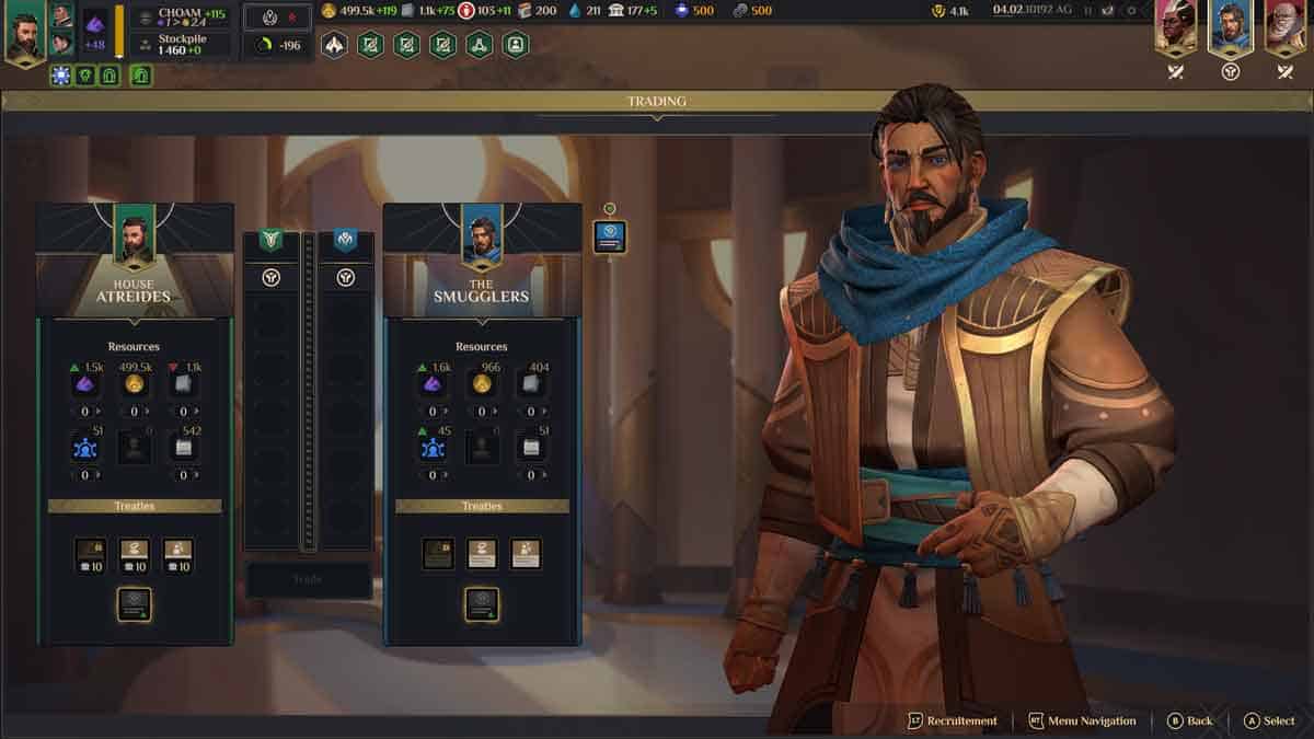 trading dune: spice wars