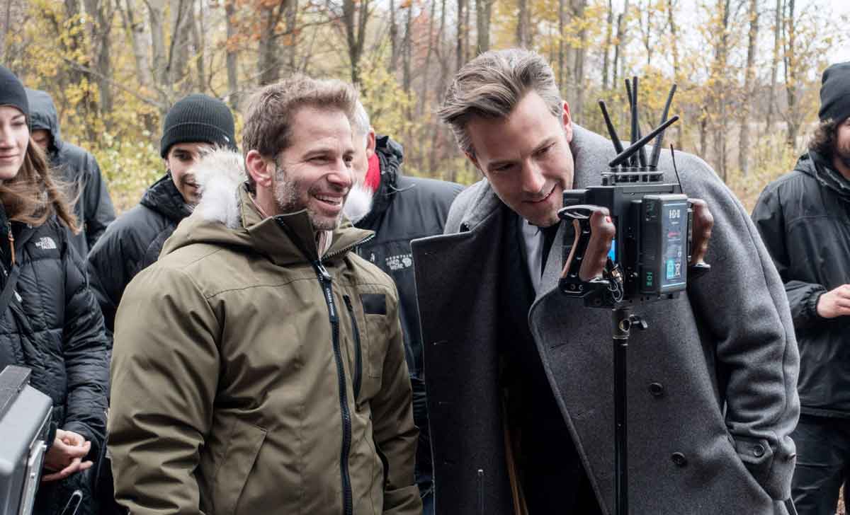 zack snyder y ben affleck