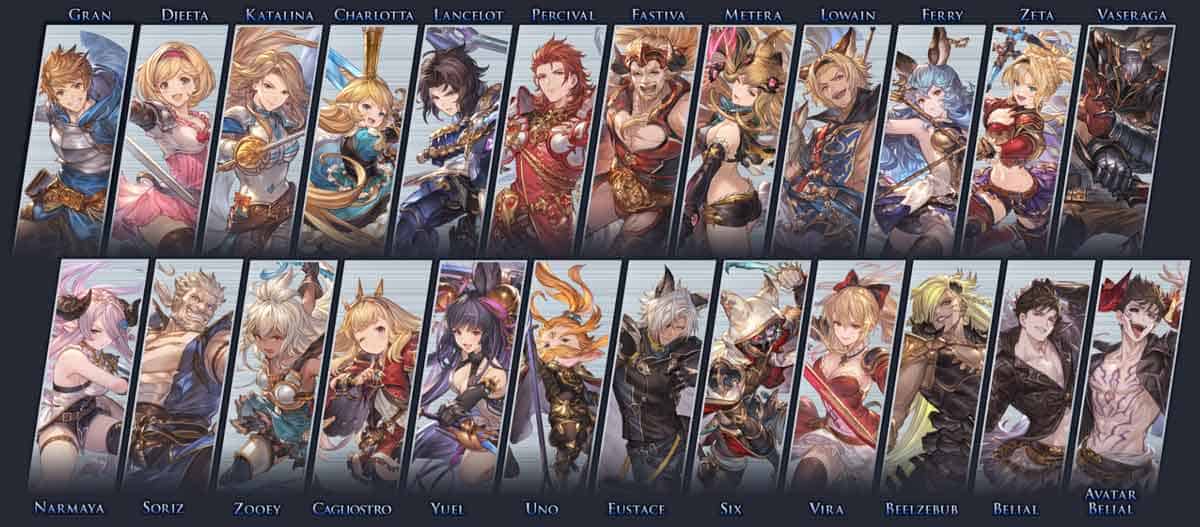 granblue fantasy versus rising