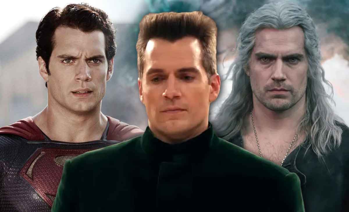 henry cavill como superman y geralt de rivia