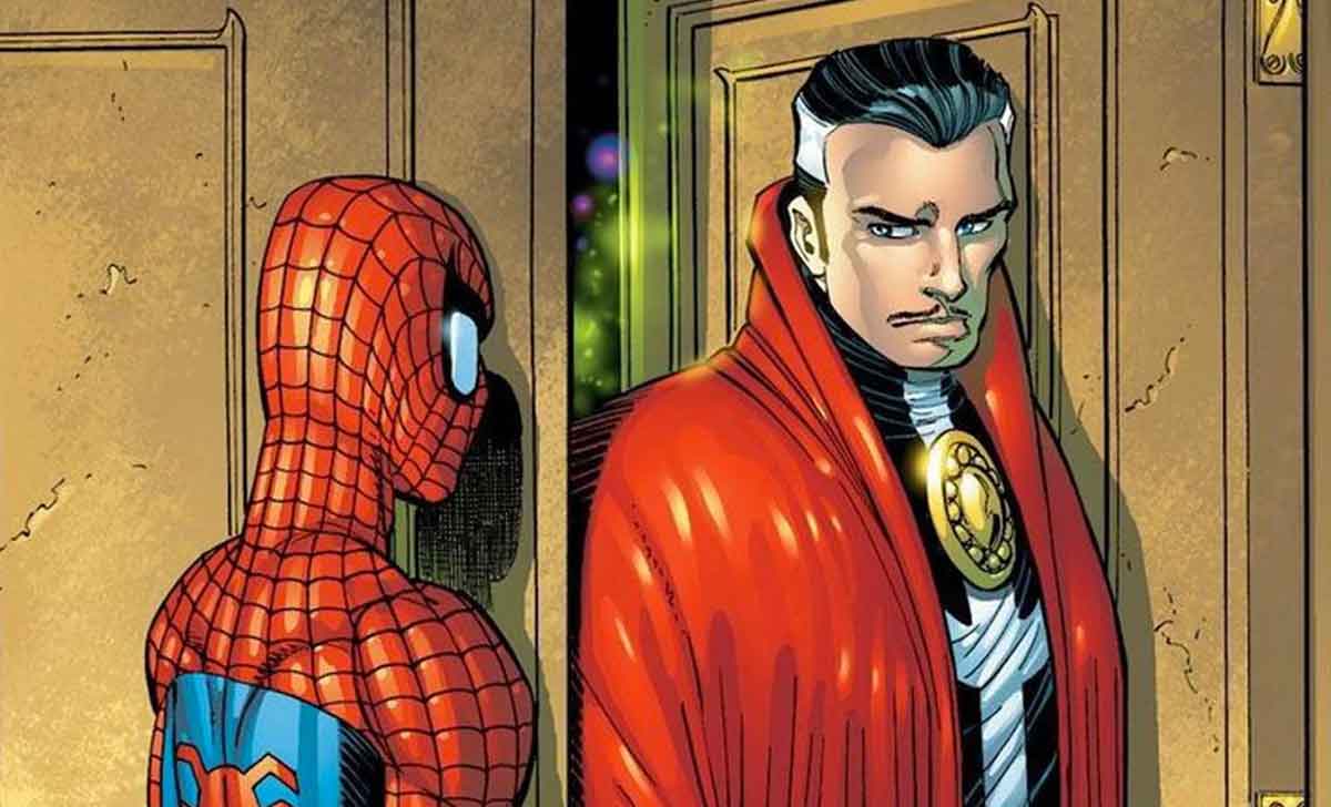 spider-man y doctor strange de marvel