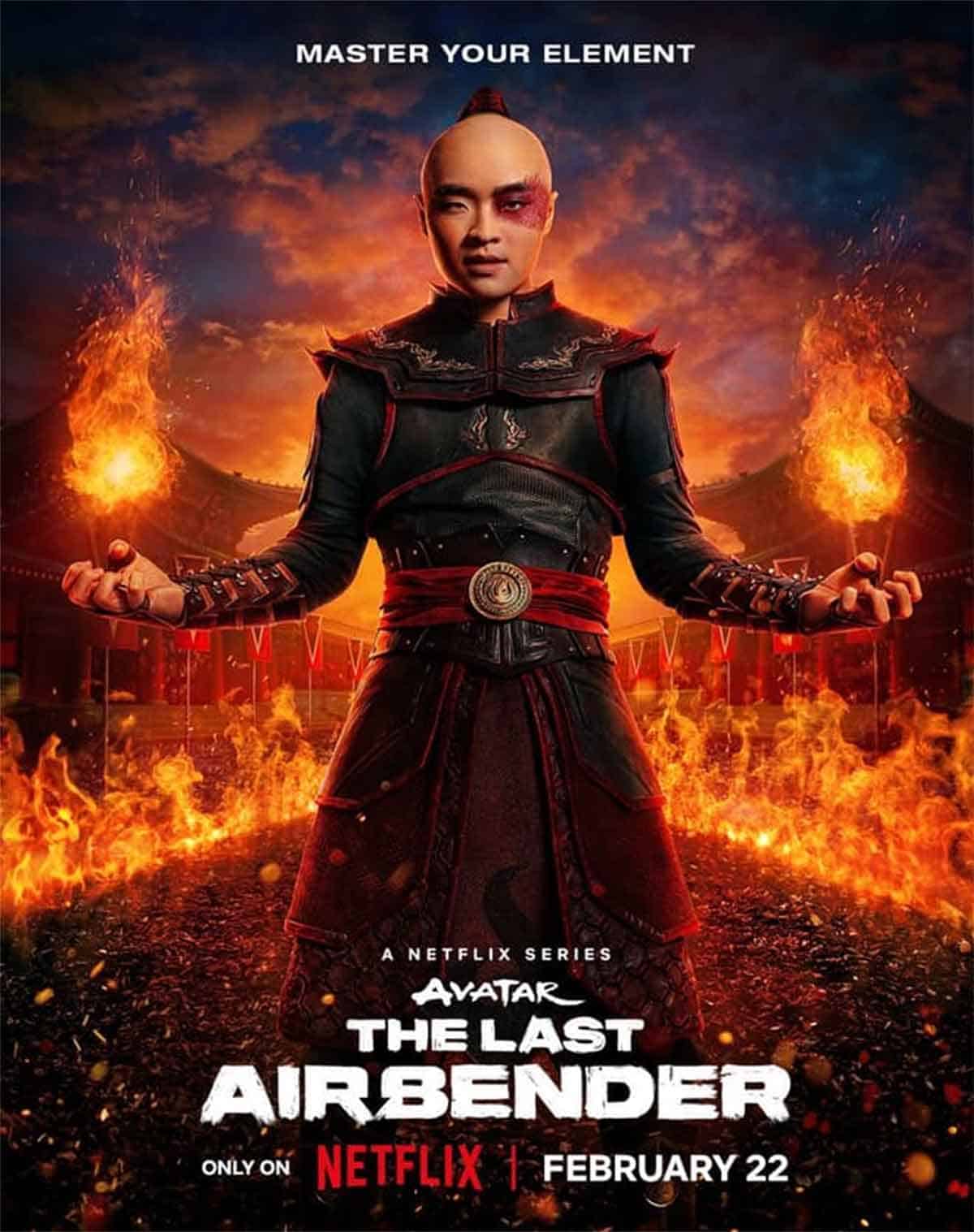 avatar: the last airbender de netflix