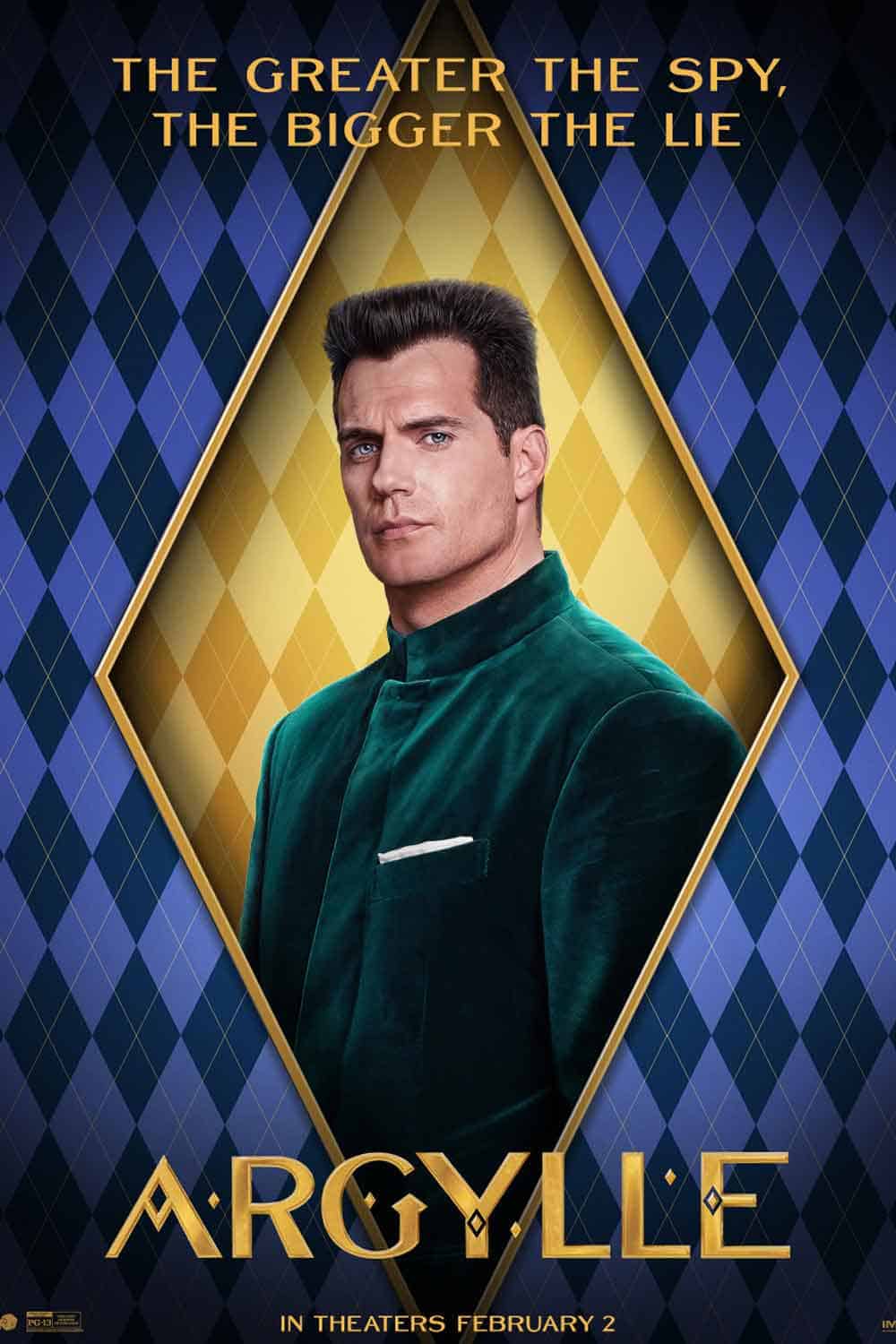 henry cavill en argylle