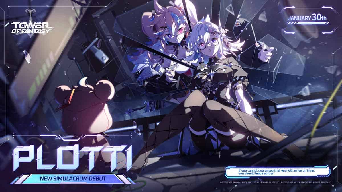 los personajes de evangelion se unen al juego tower of fantasy