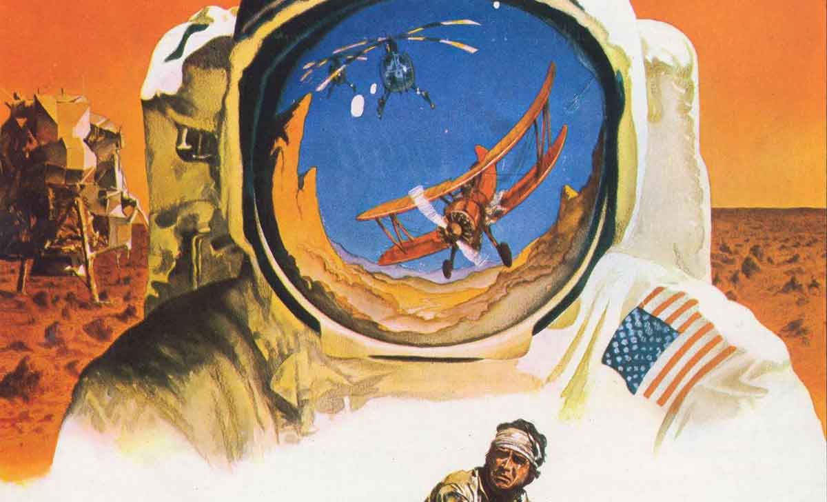 capricornio uno (1977) - películas sobre conspiraciones 