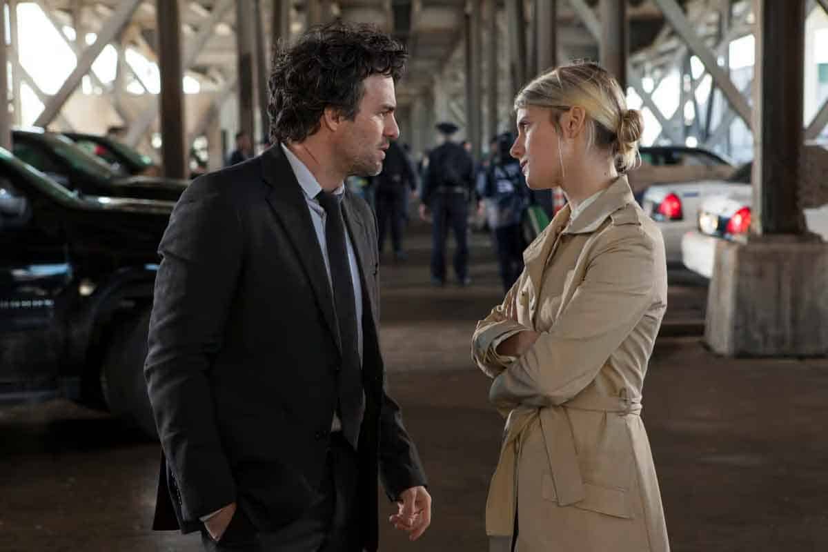 mark ruffalo y melanie laurent en el set de ahora me ves.