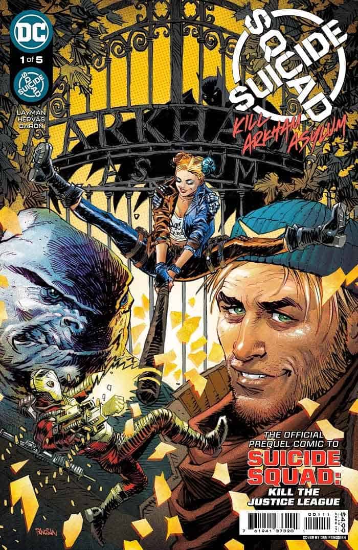 portada suicide squad kill arkhan asylum