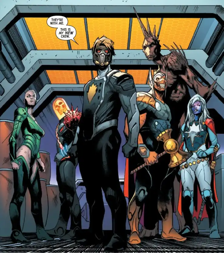 marvel deluxe. guardianes de la galaxia de donny cates