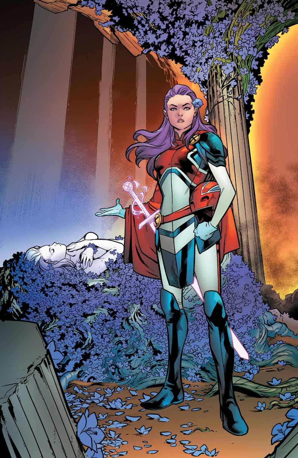 betsy braddock: capitana britania. defensora del reino