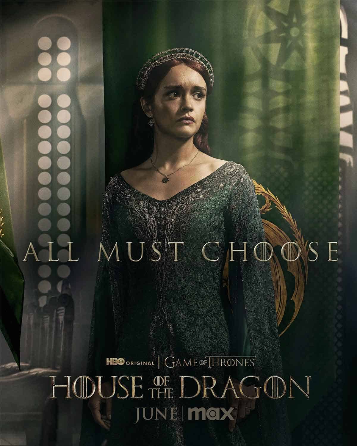 posters de la casa del dragón temporada 2