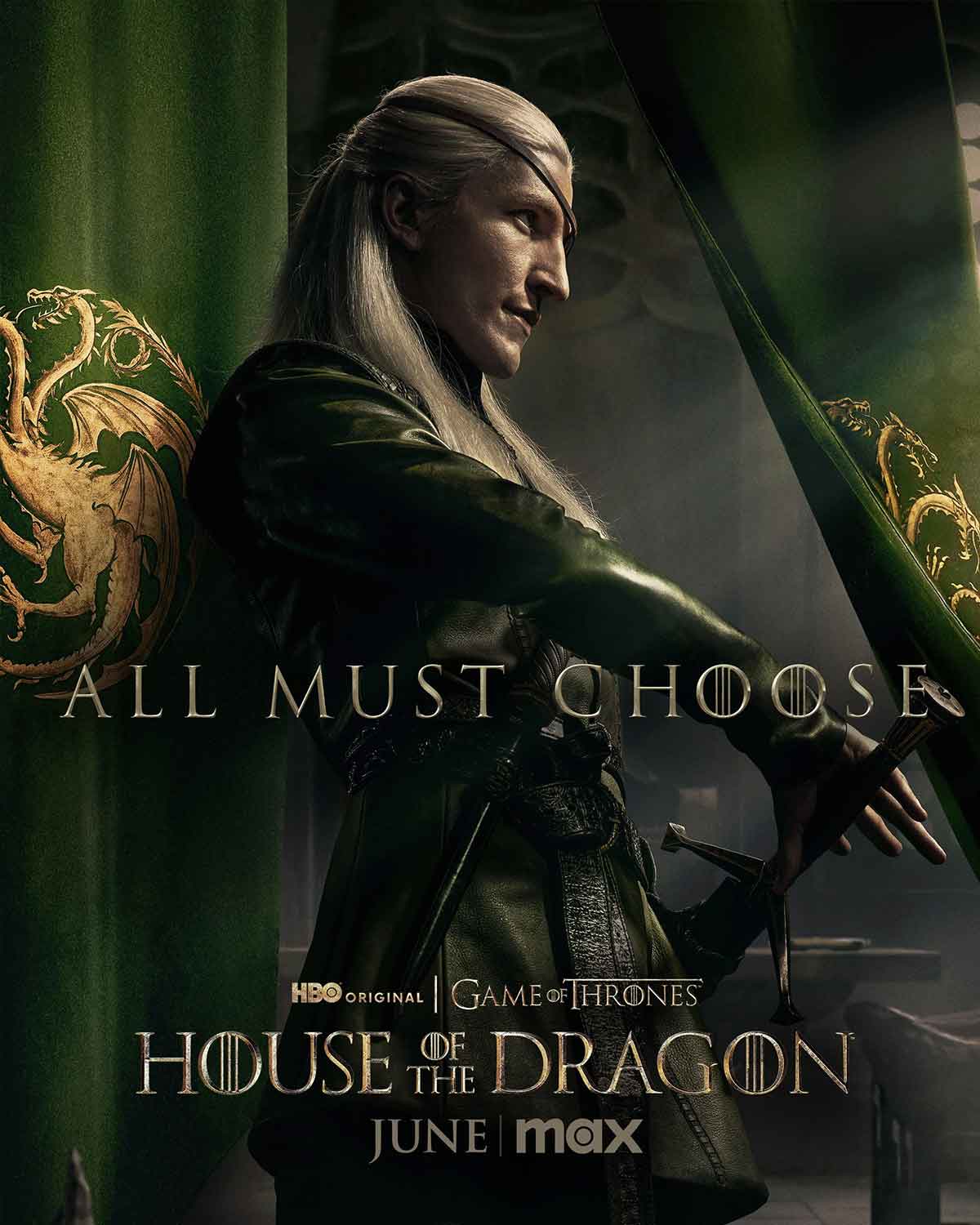 posters de la casa del dragón temporada 2