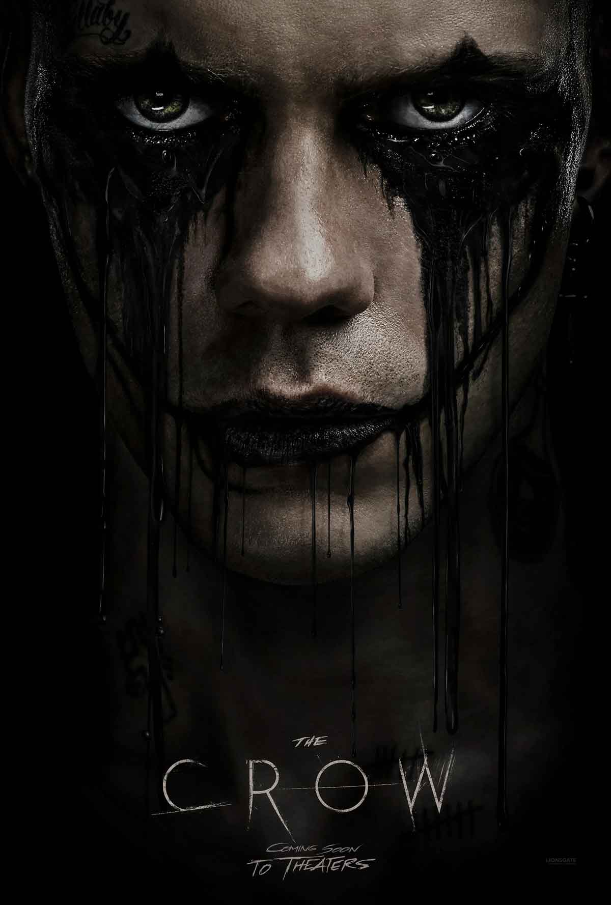 Así han sido las reacciones al reboot de The Crow (El Cuervo) the crow poster