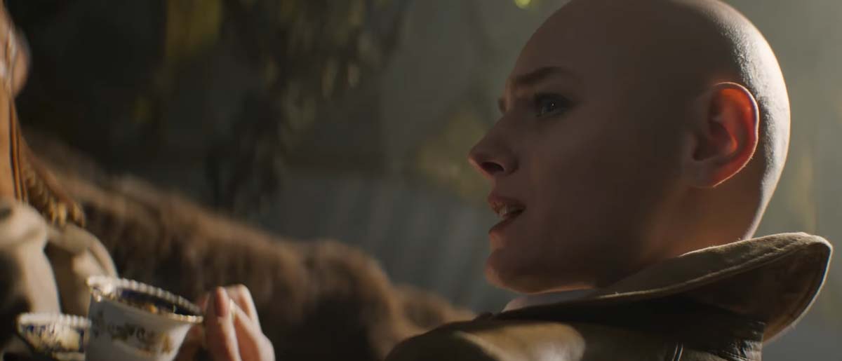 emma corrin - lara croft