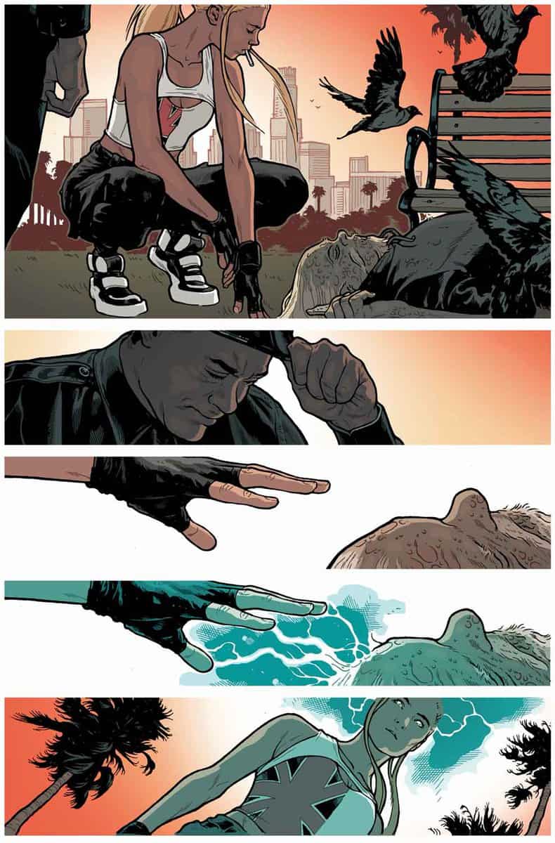 dc comics jenny sparks - tom king y jeff spokes