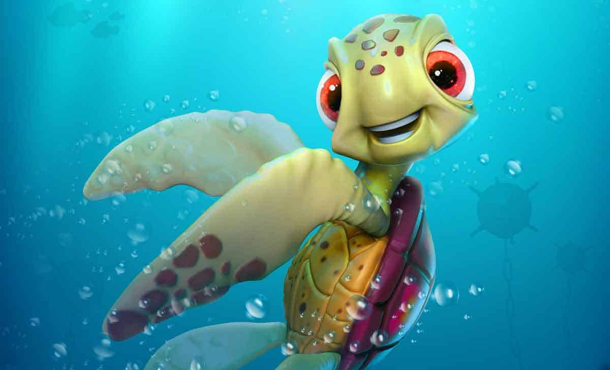 squirt - buscando a nemo