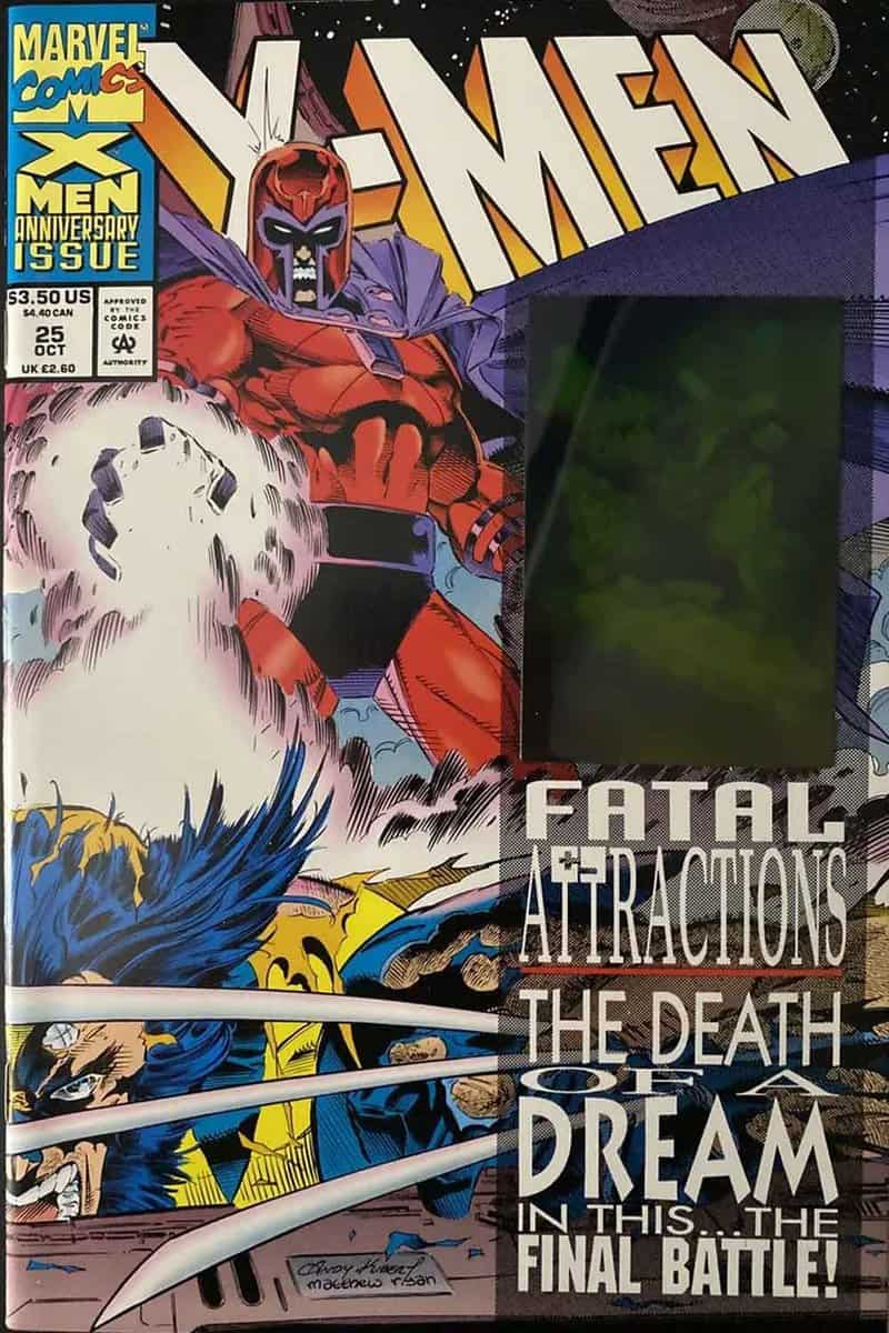 x-men 25 marvel comics