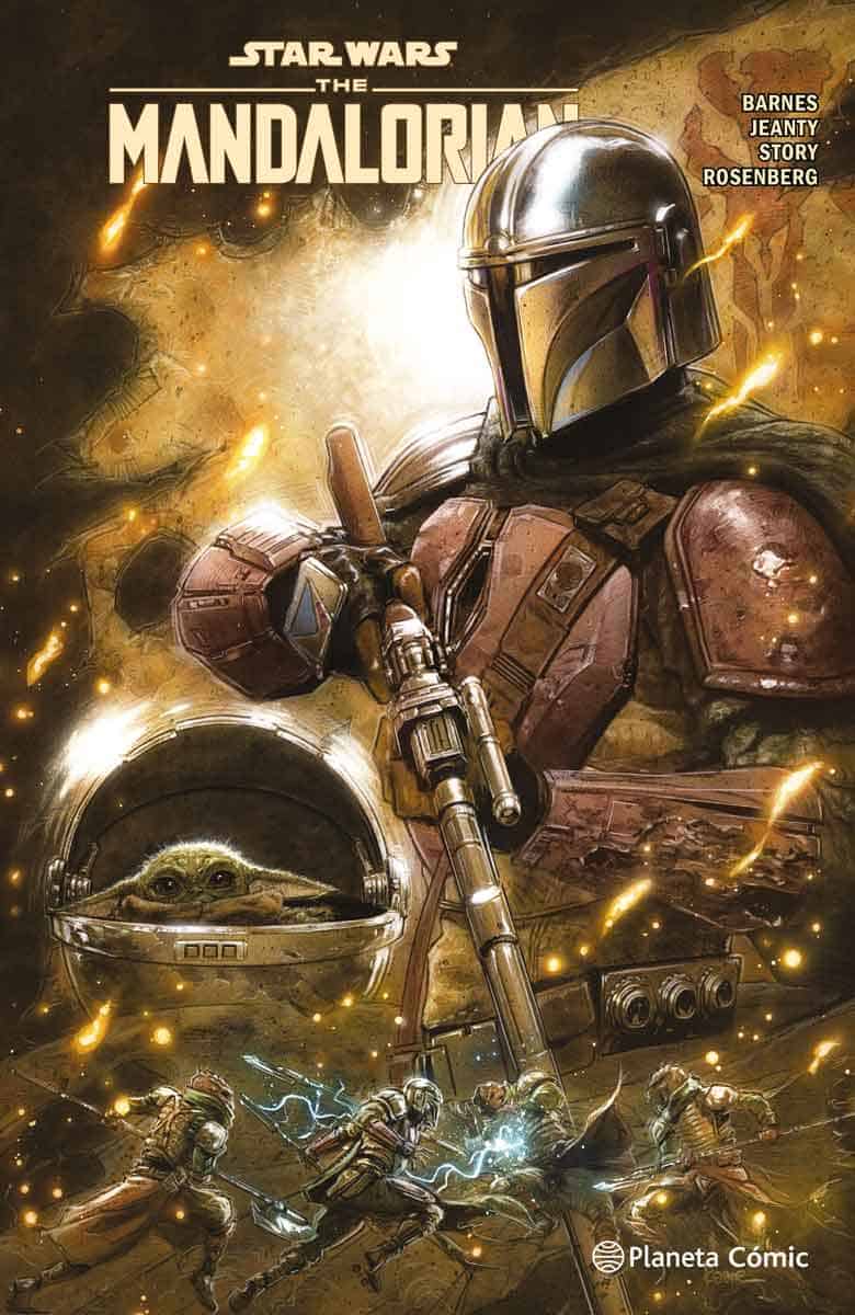 portada star wars the mandalorian comic