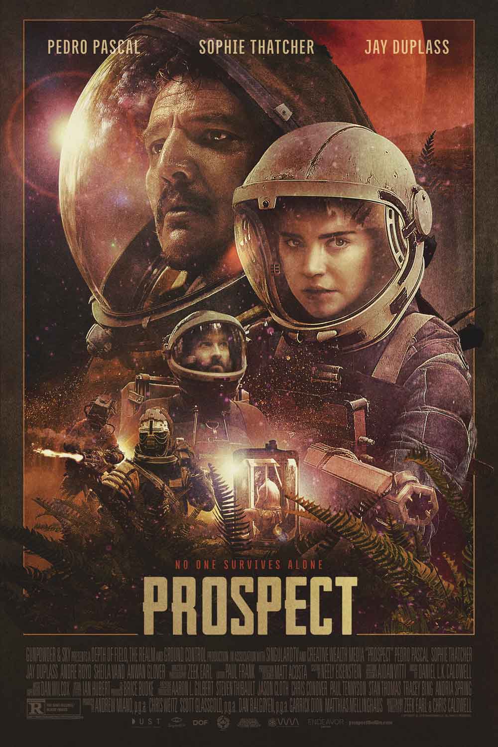 película de pedro pascal - prospect (2018)