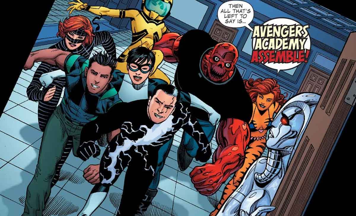 academia de los vengadores