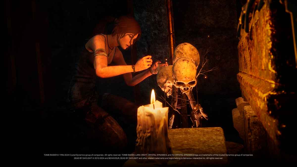 lara croft se une a dead by daylight: tomb raider