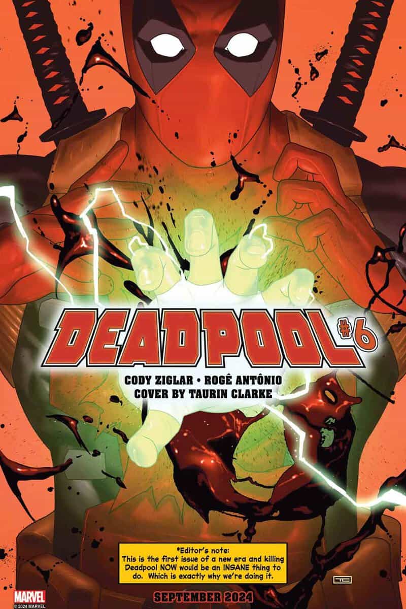 marvel anuncia la muerte de deadpool