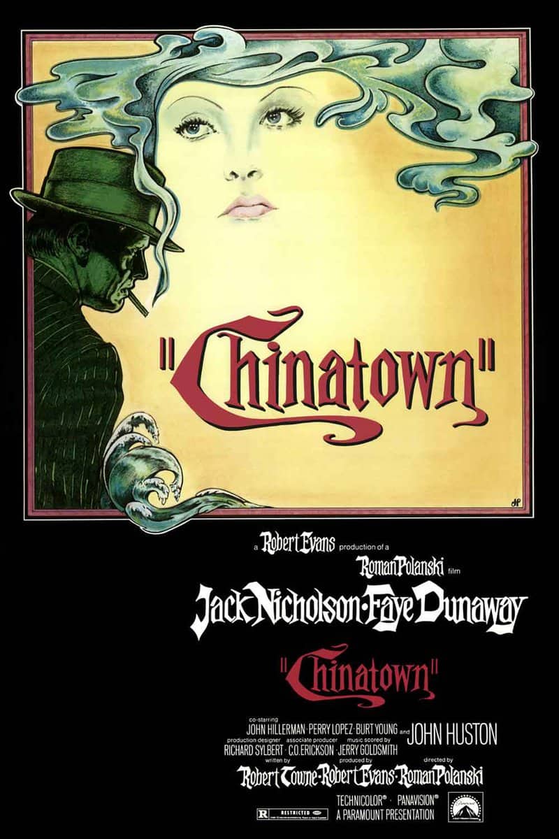 película clásica de los años 70 - chinatown