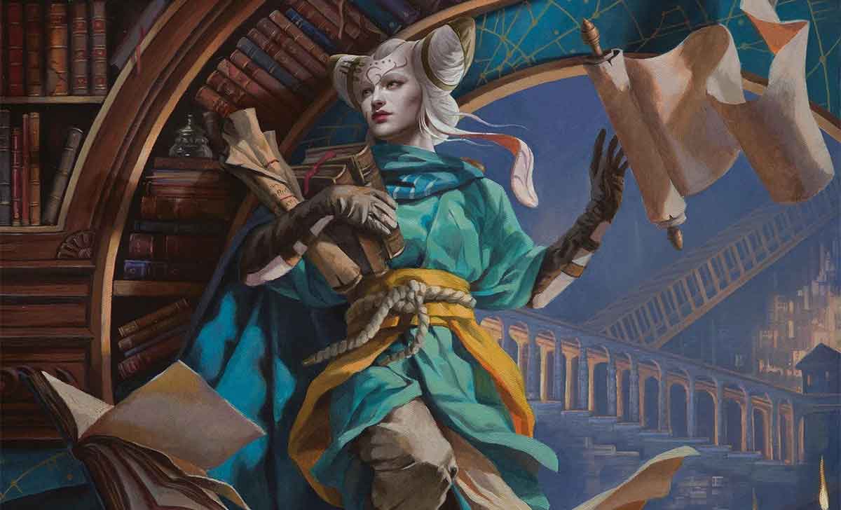 amiyo modern horizons 3 art by magali villeneuve planeswalker
