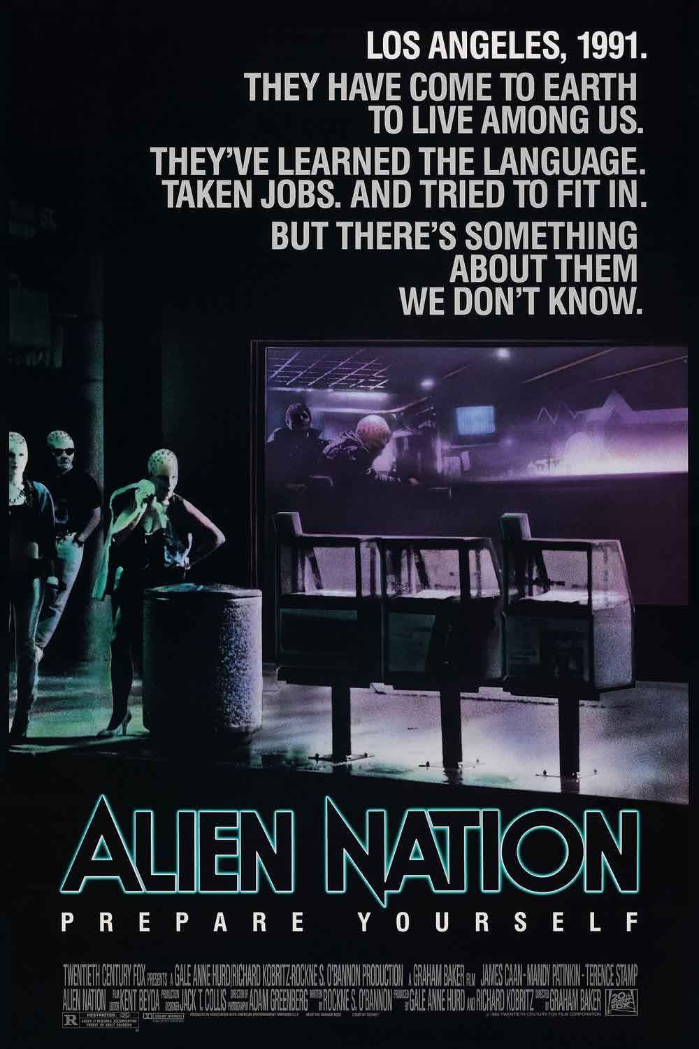 película de ciencia ficción alien nación de 1988