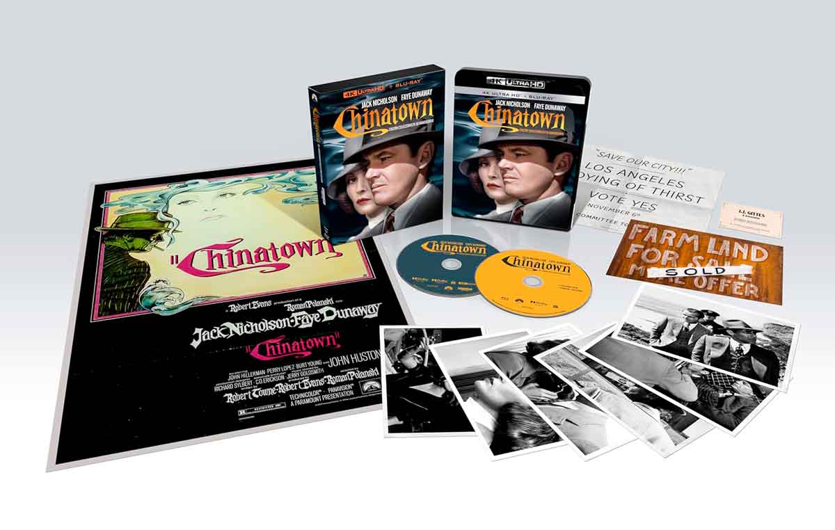 chinatown - ed. coleccionista (1974) (roman polanski) (4k uhd + blu-ray)