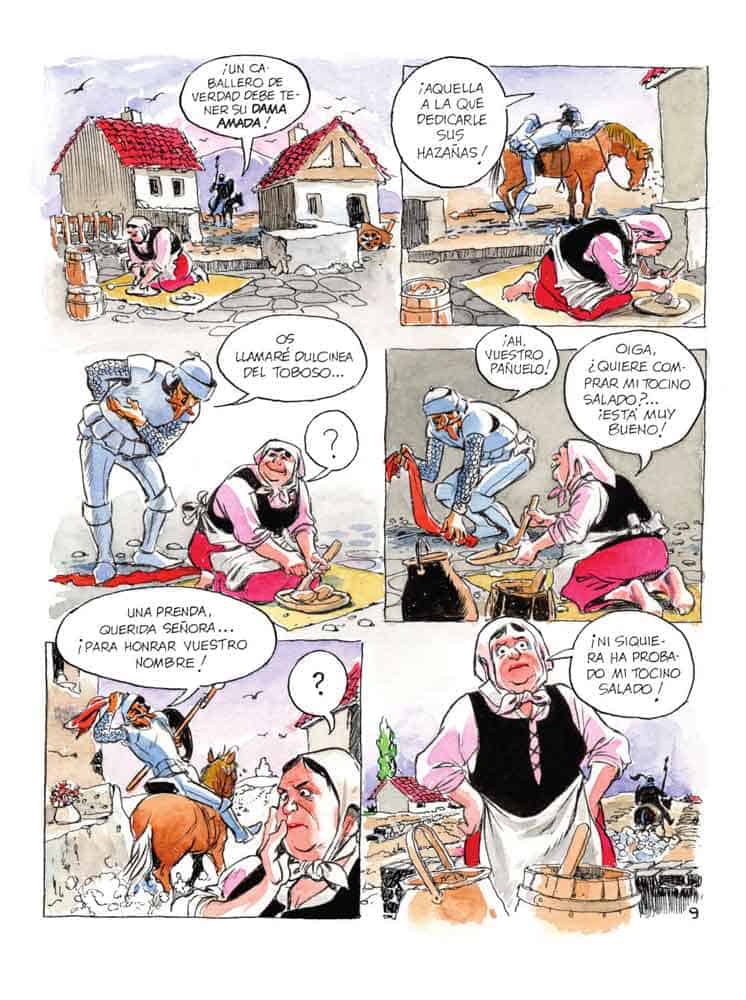 el quijote de will eisner