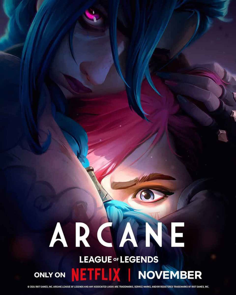 poster temporada 2 de arcane