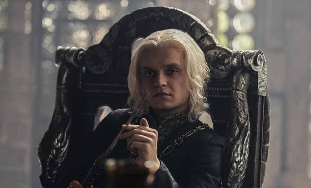aegon targaryen tom glynn-carney de la casa del dragón