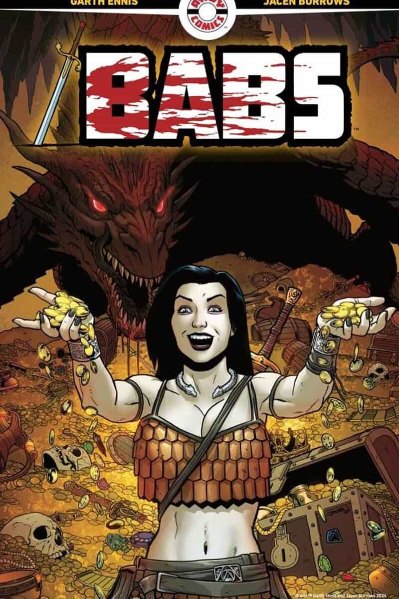 cómic babs, escrito por garth ennis