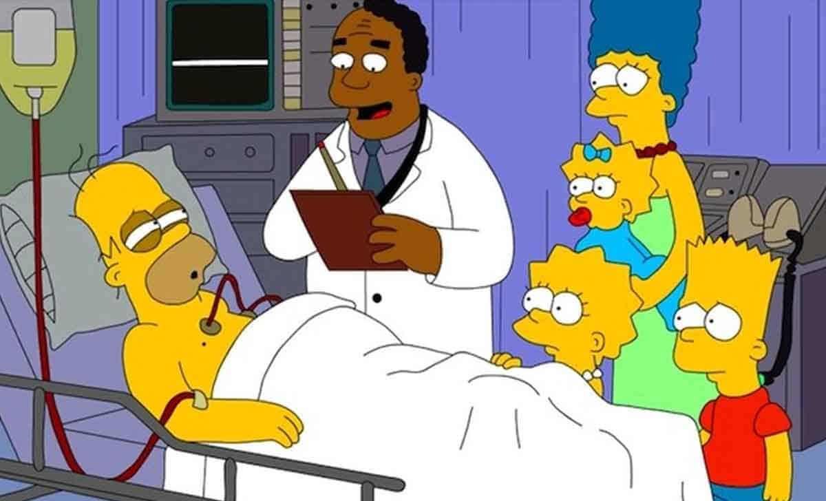 los simpson teoría homer en coma