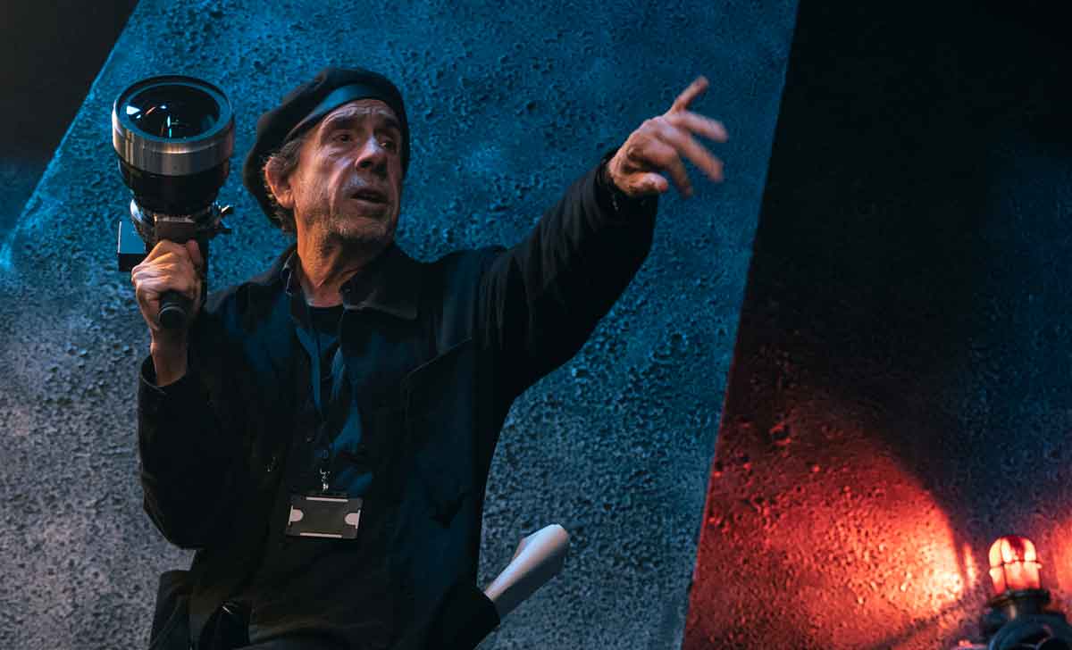 tim burton rodaje beetlejuice 2