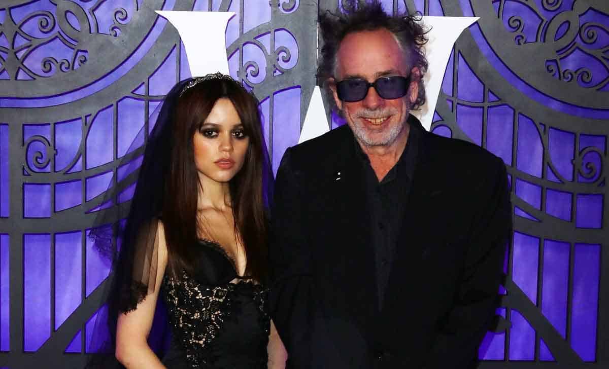 jenna ortega, ha sido clave para que tim burton